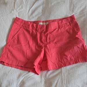 J.Crew Pink Chino Shorts Size 8